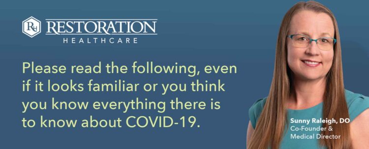 Message From Dr. Sunny Raleigh