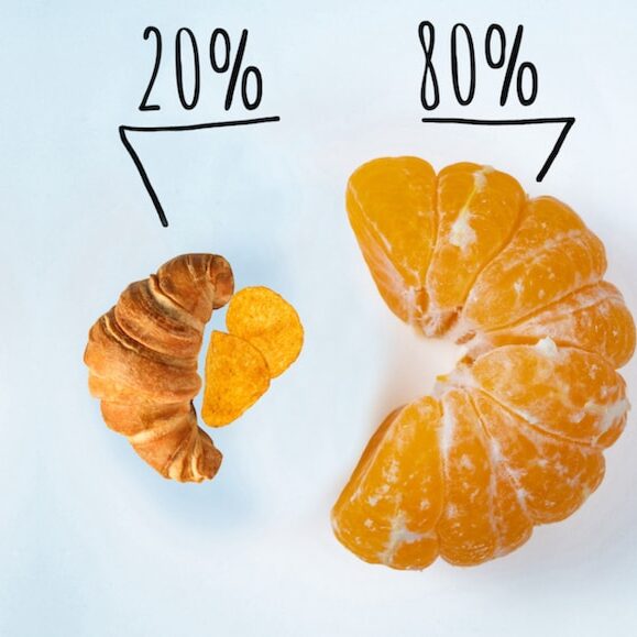 Follow the 80/20 Rule to Transition to a Healthier Diet