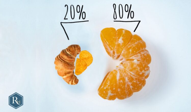 Follow the 80/20 Rule to Transition to a Healthier Diet